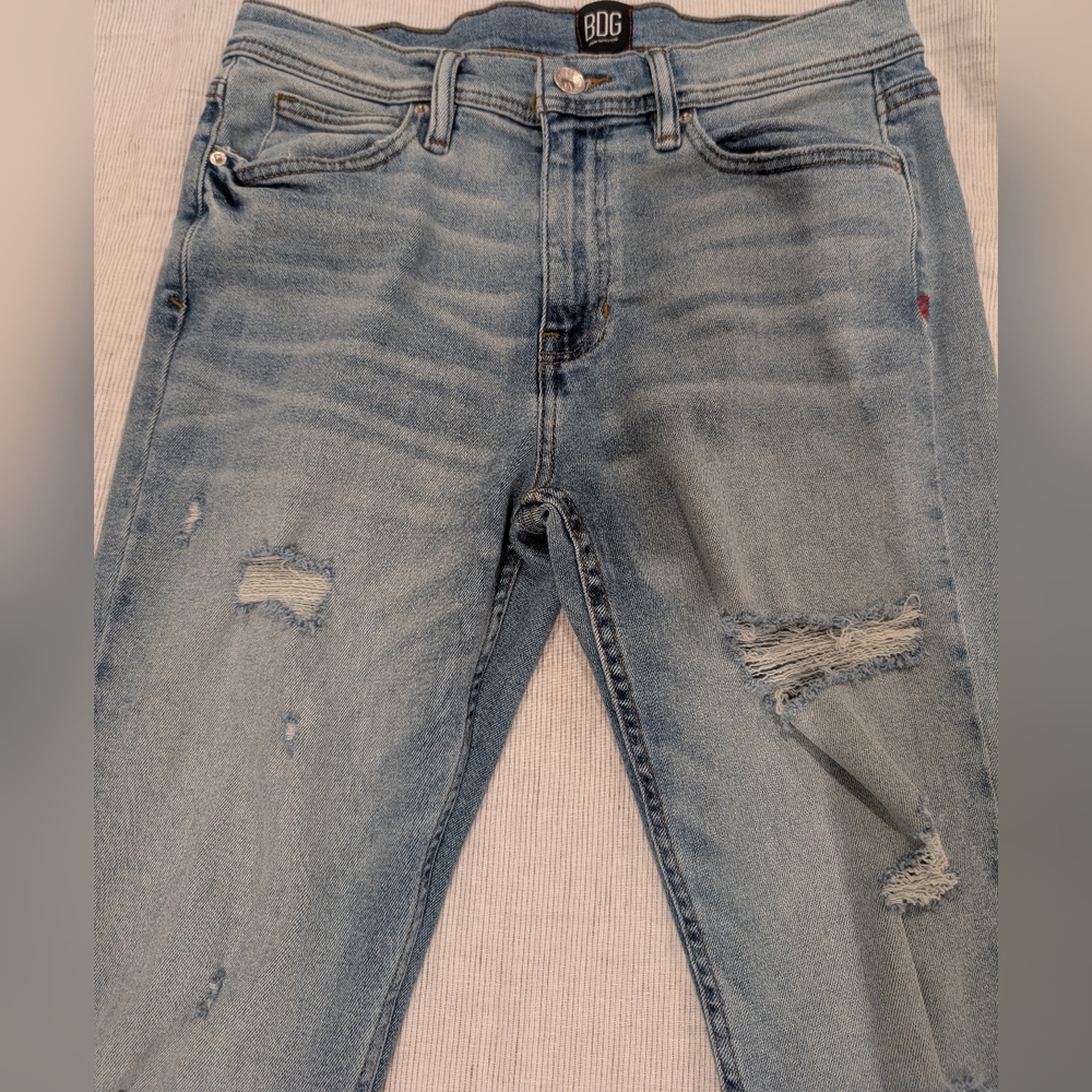 BDG Skinny Fit Distressed Jeans